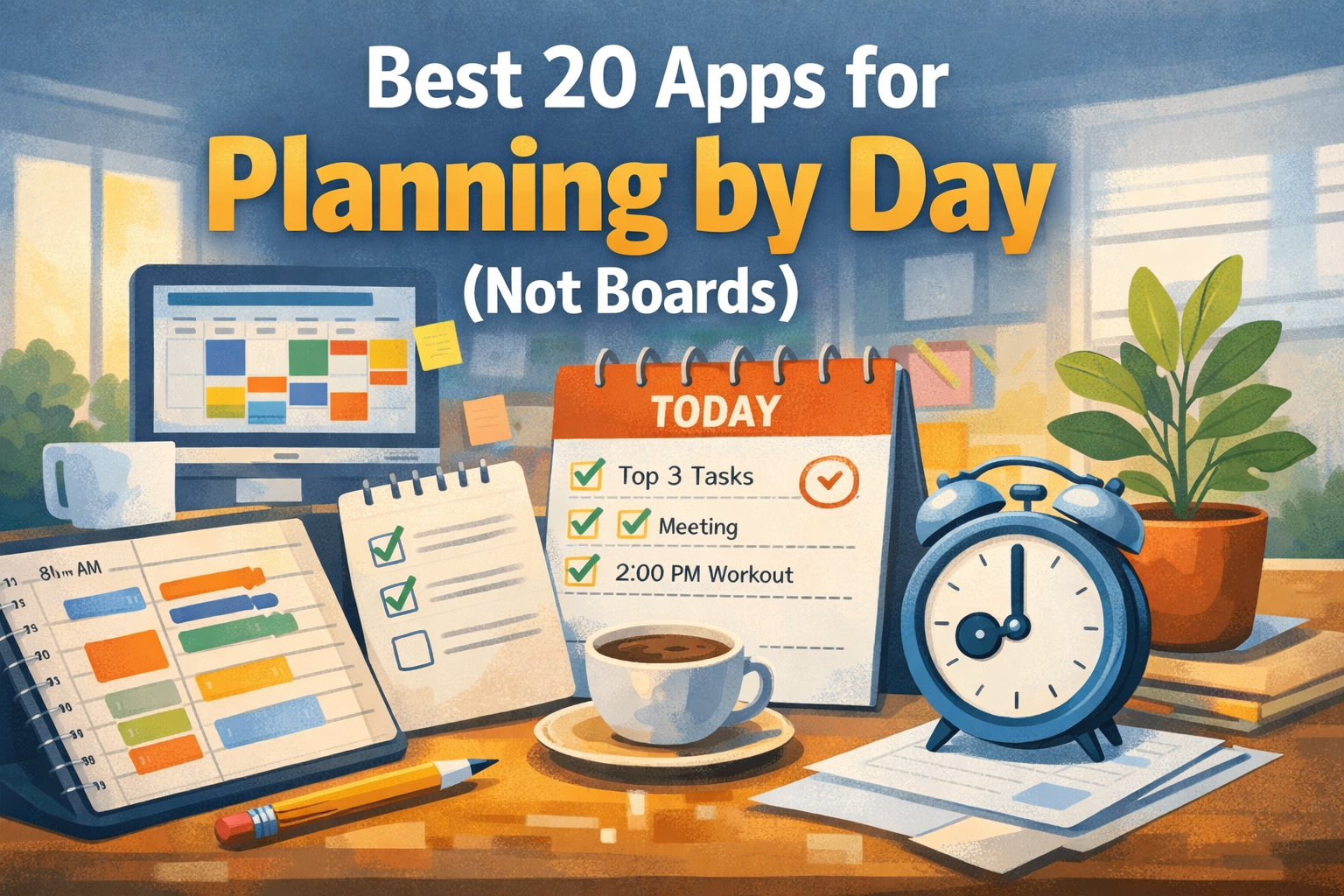 Best 20 Apps for Planning by Day (Not Boards)