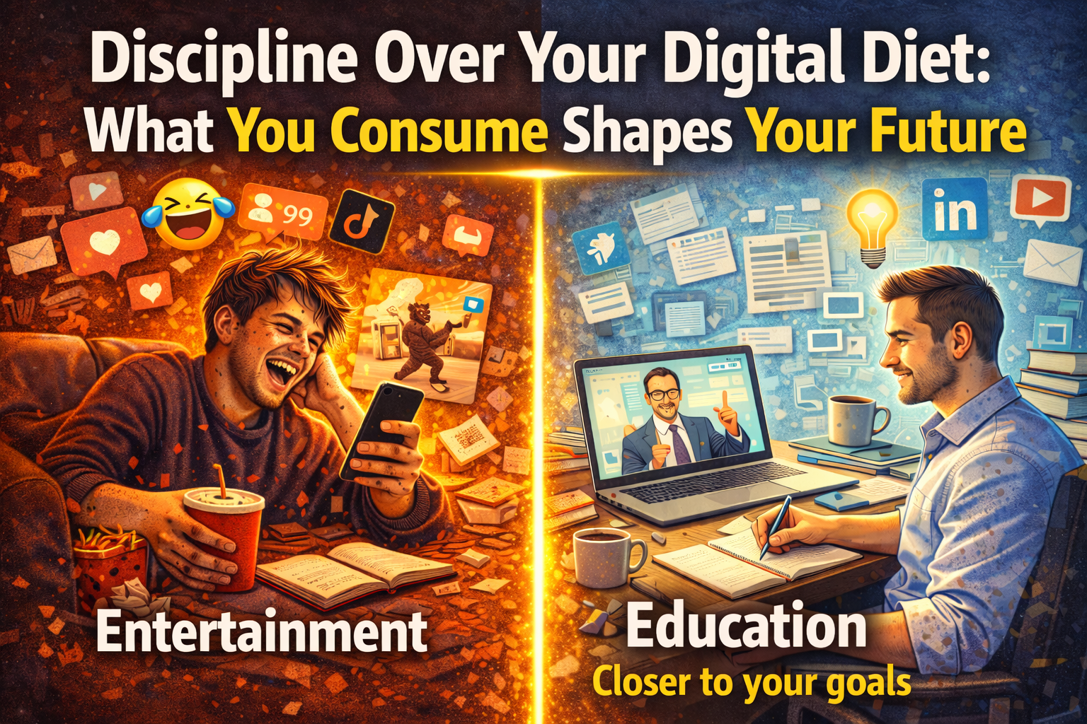 Discipline Over Your Digital Diet