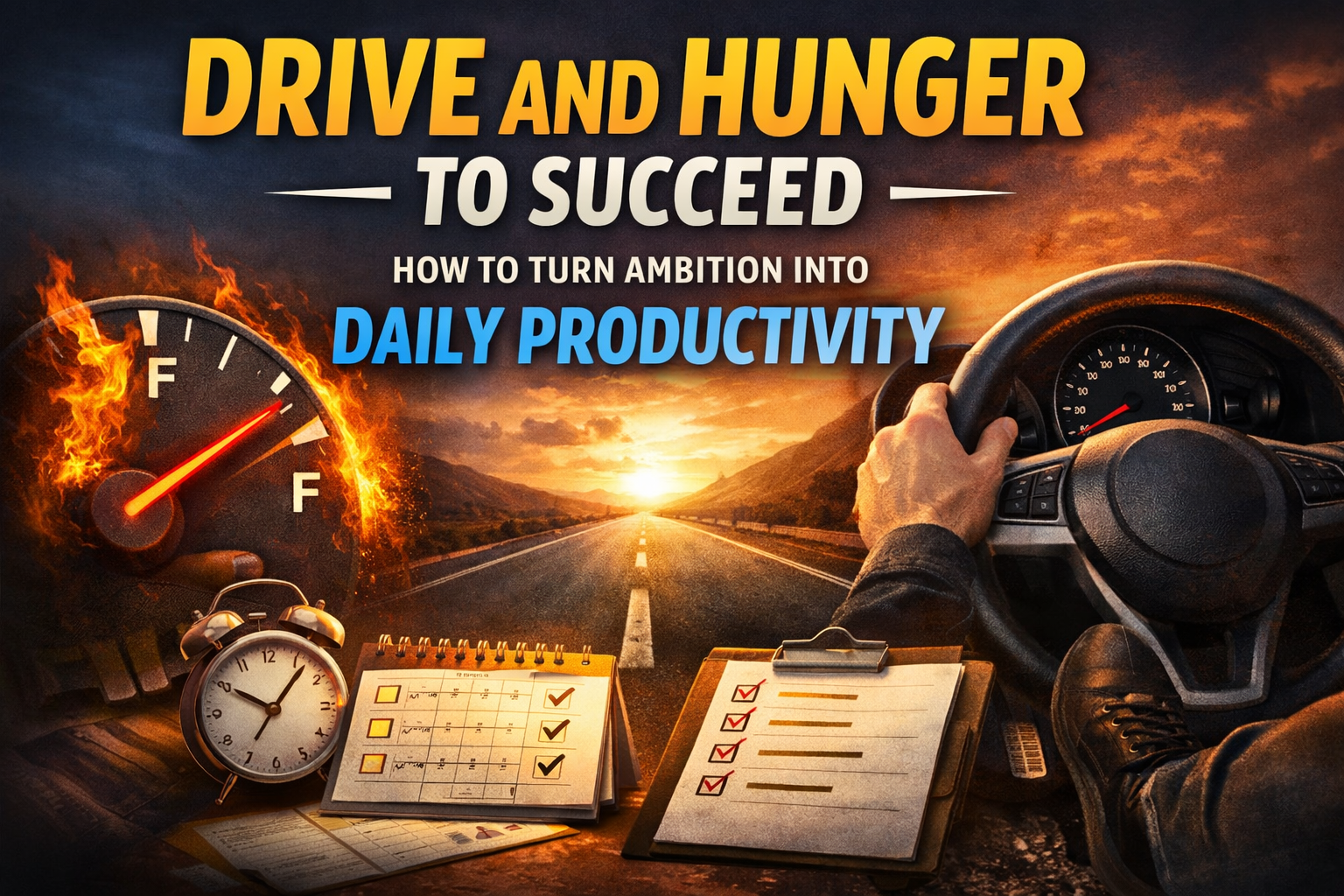 Drive and Hunger to Succeed