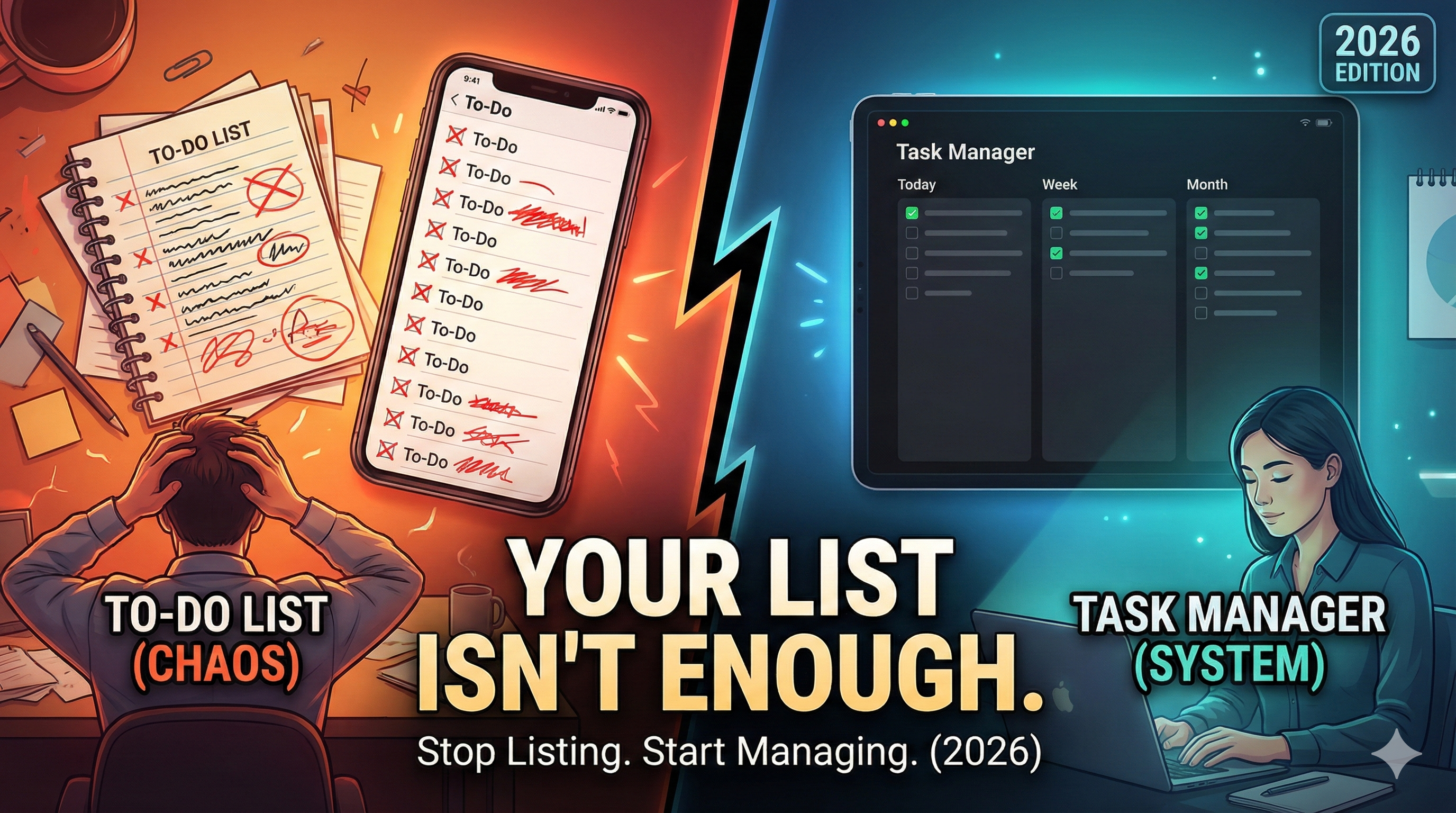 Feel Like Your To-Do List Isn't Enough? You Probably Need a Task Manager