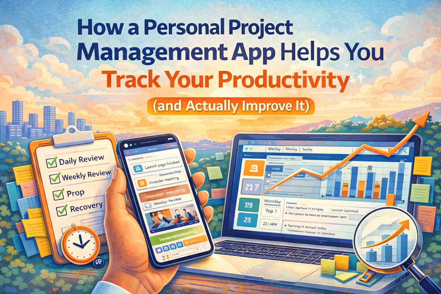 How a Personal Project Management App Helps You Track Your Productivity