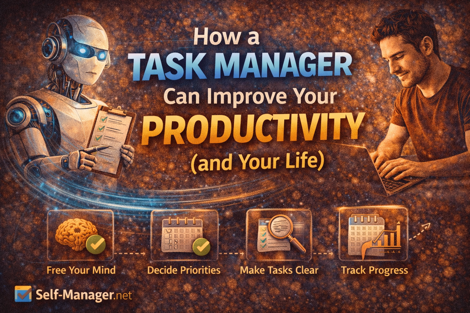 How a task manager improves productivity and life