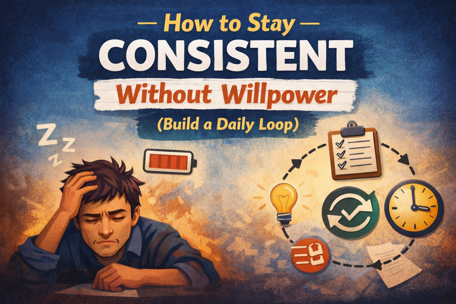 How to Stay Consistent Without Willpower