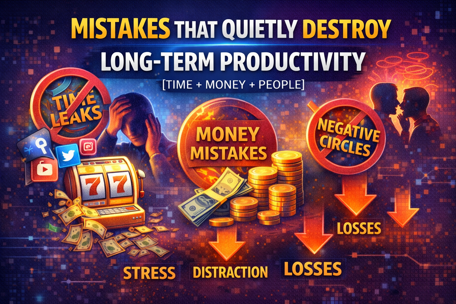 Mistakes That Quietly Destroy Long-Term Productivity