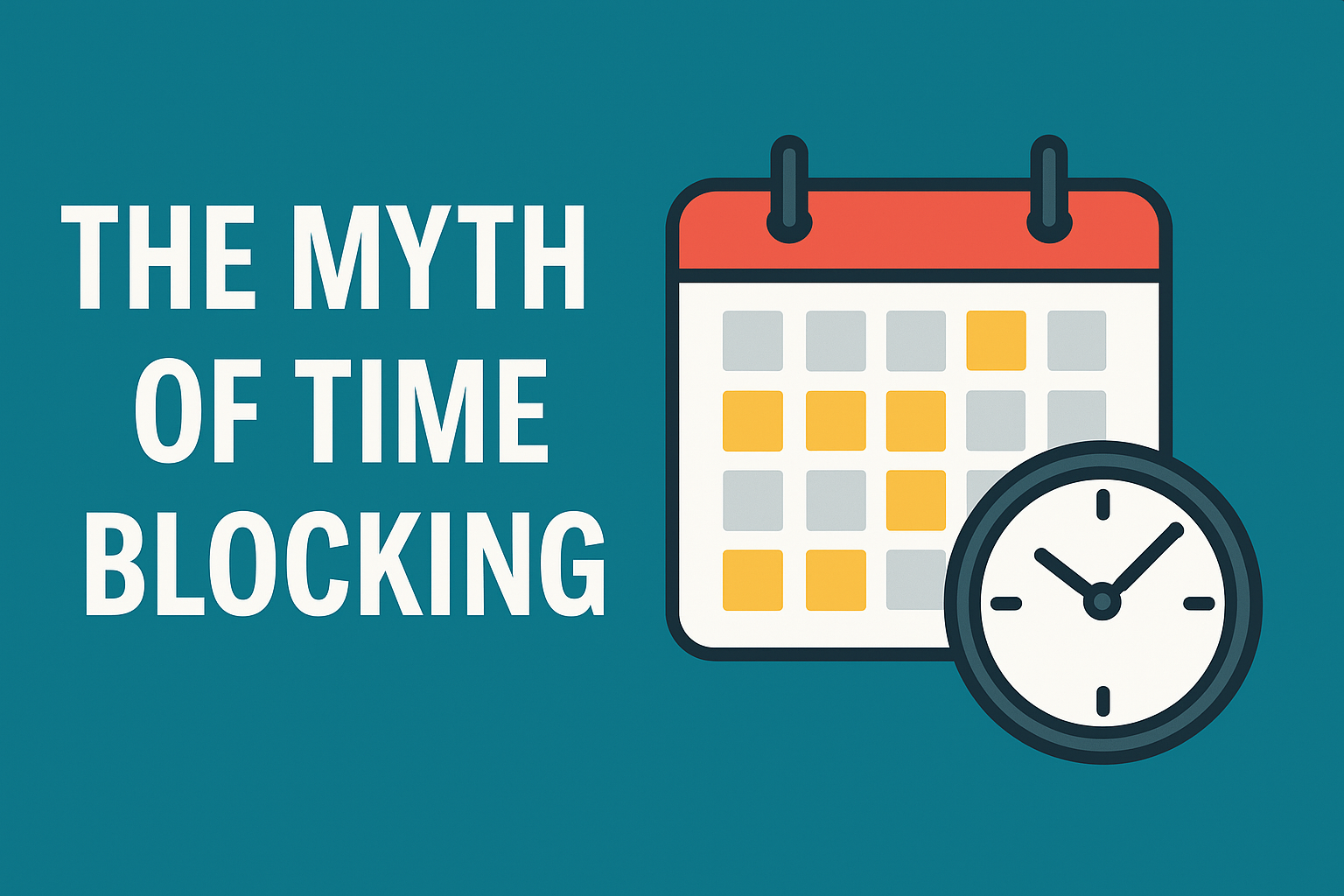 The Myth of Time Blocking