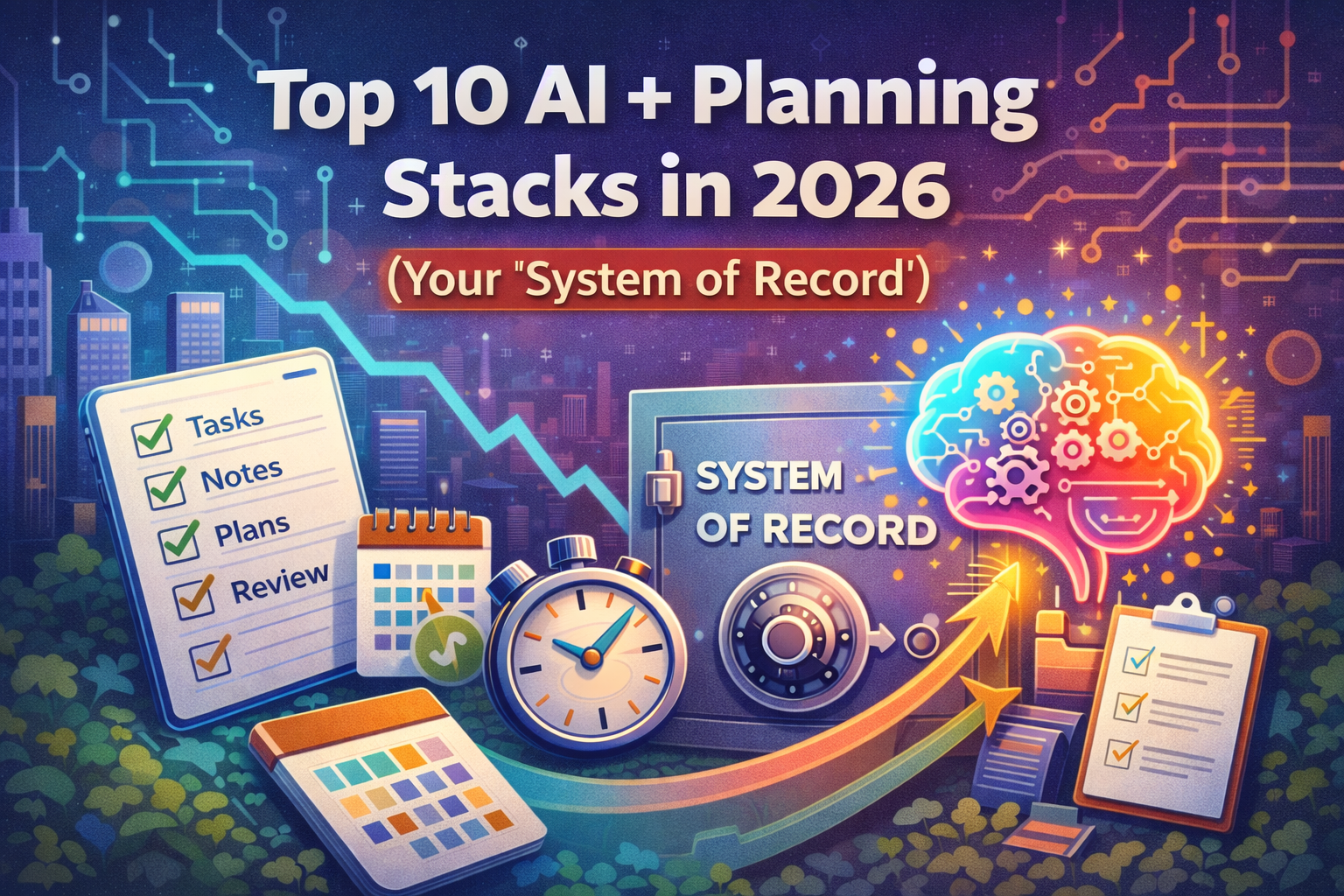Top 10 AI + Planning Stacks in 2026