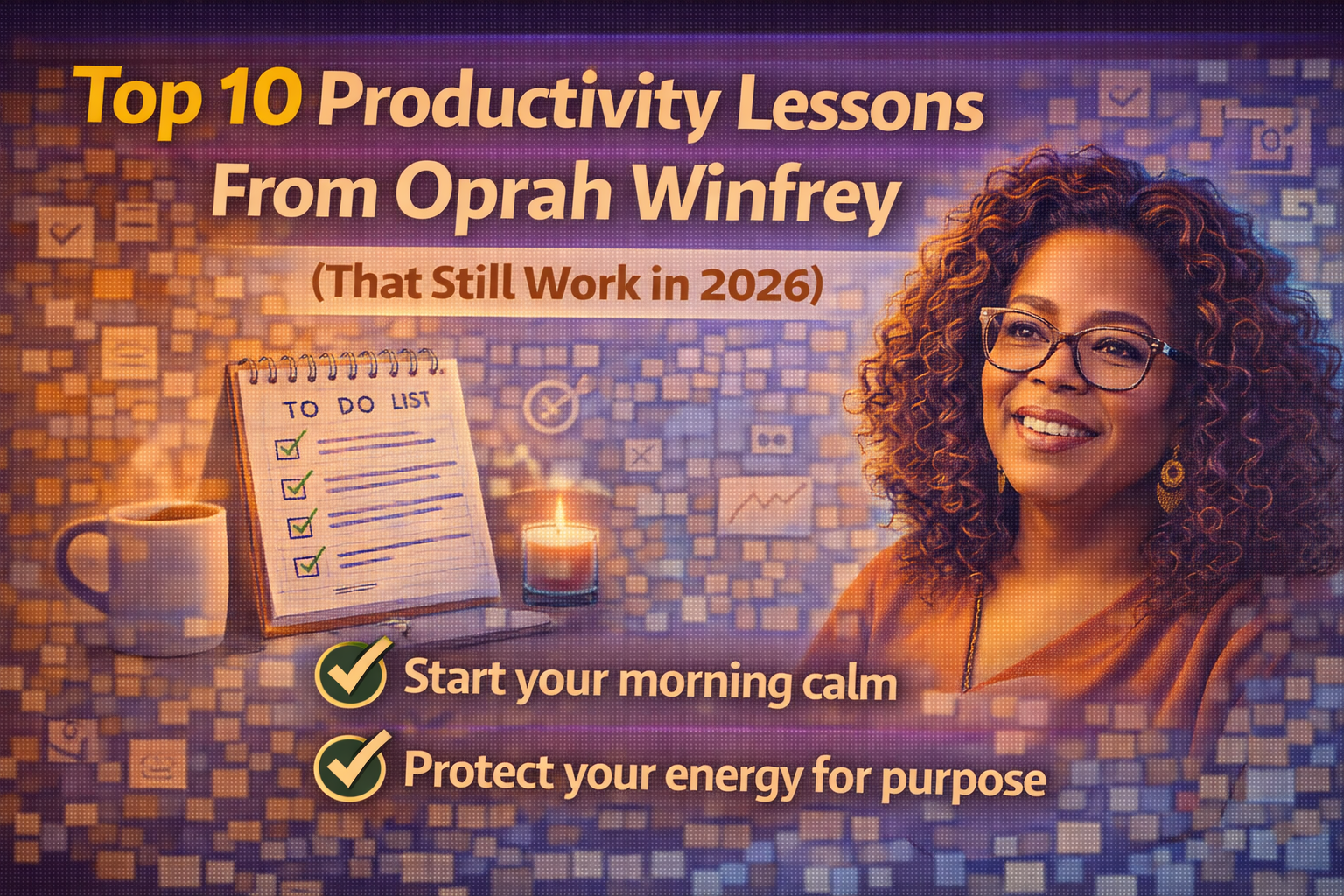 Top 10 Productivity Lessons From Oprah Winfrey (That Still Work in 2026)