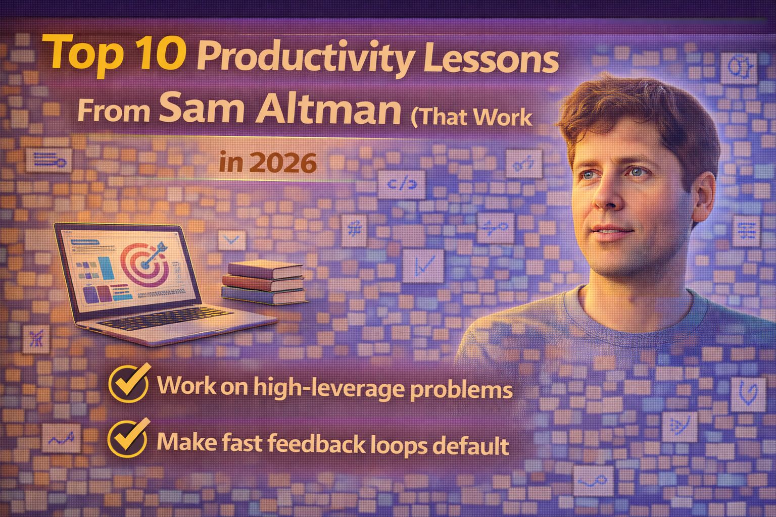 Top 10 Productivity Lessons From Sam Altman (That Work in 2026)