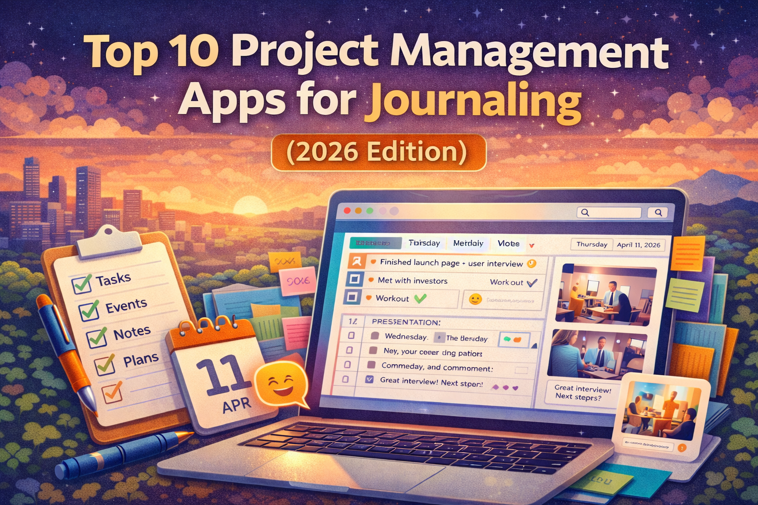 Top 10 Project Management Apps for Journaling (2026 Edition)