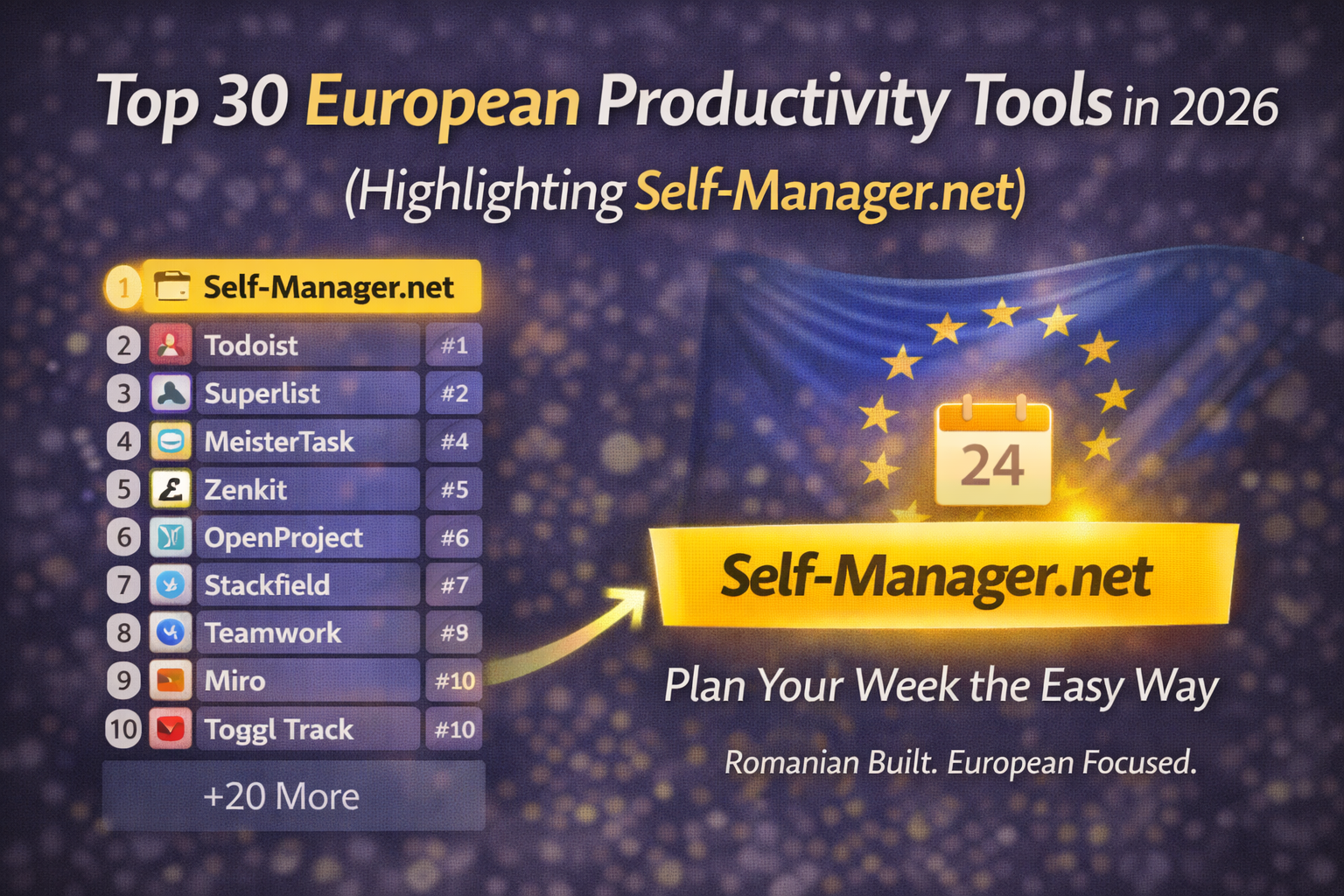 Top 30 European Productivity Tools in 2026