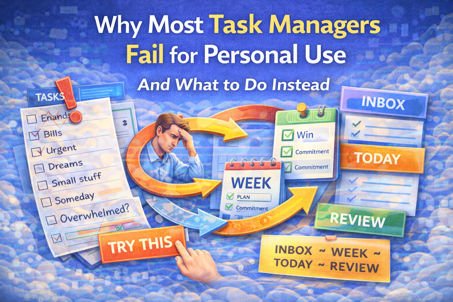 Why Most Task Managers Fail for Personal Use