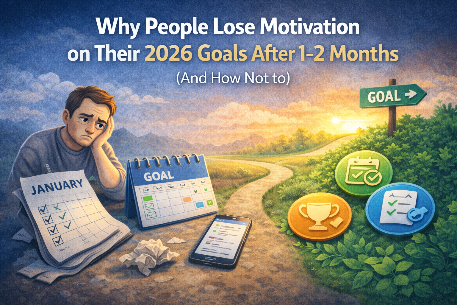 Why People Lose Motivation on Their 2026 Goals