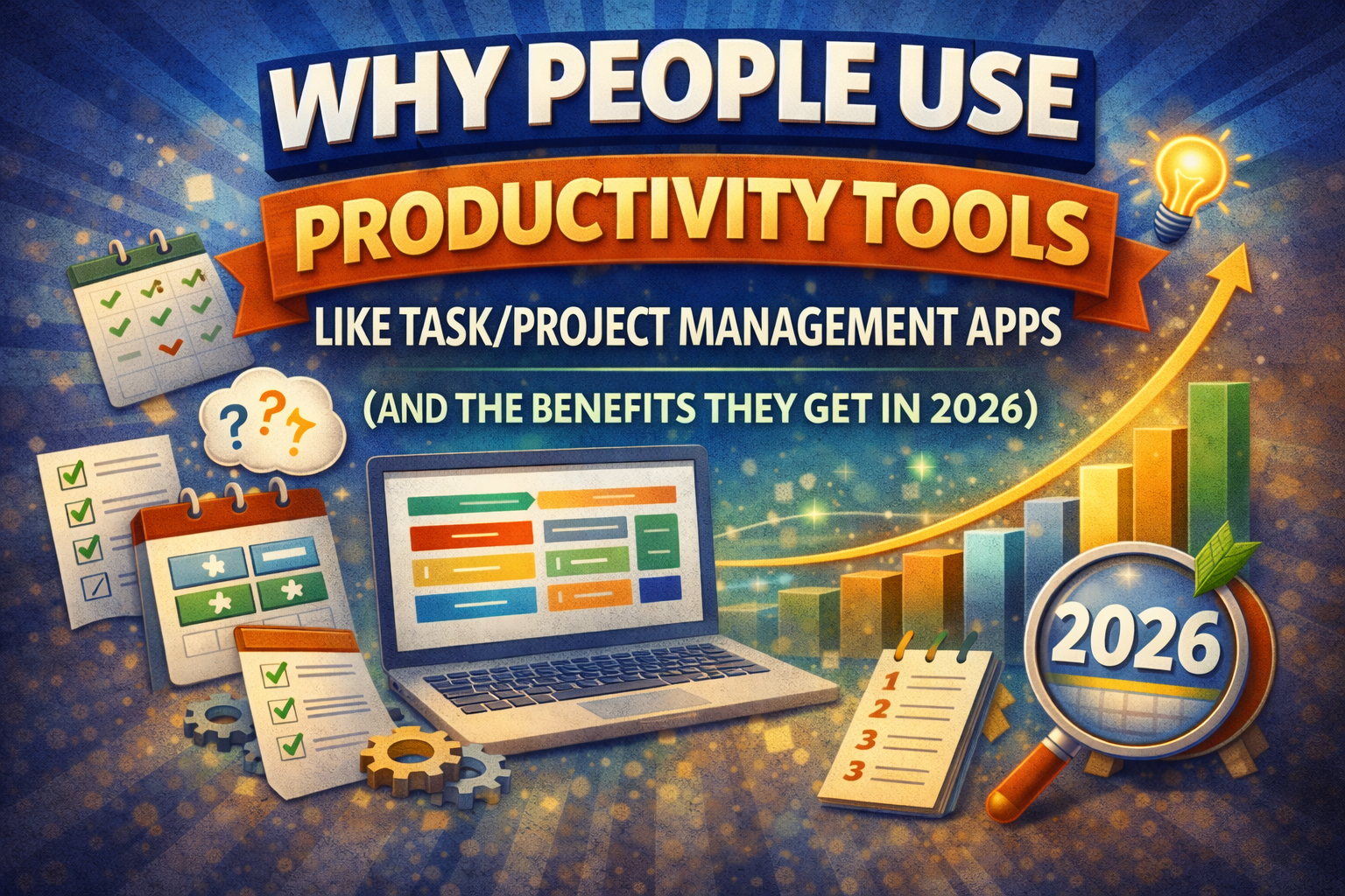 Why People Use Productivity Tools Like Task/Project Management Apps