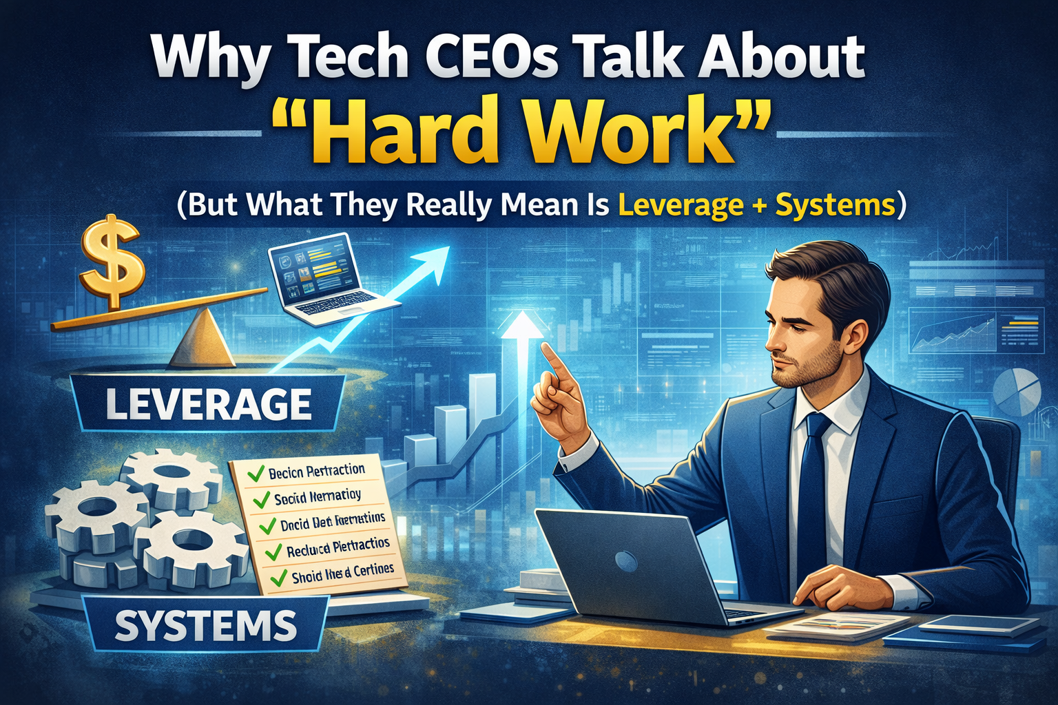 Why Tech CEOs Talk About “Hard Work”