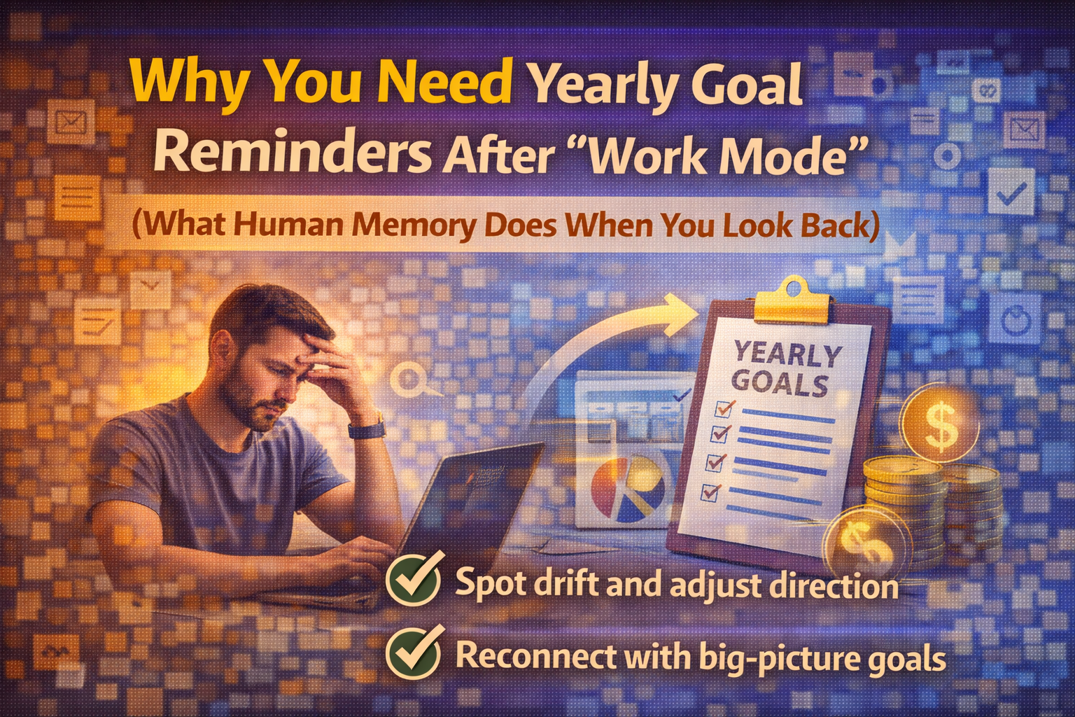 Why You Need Yearly Goal Reminders After Work Mode