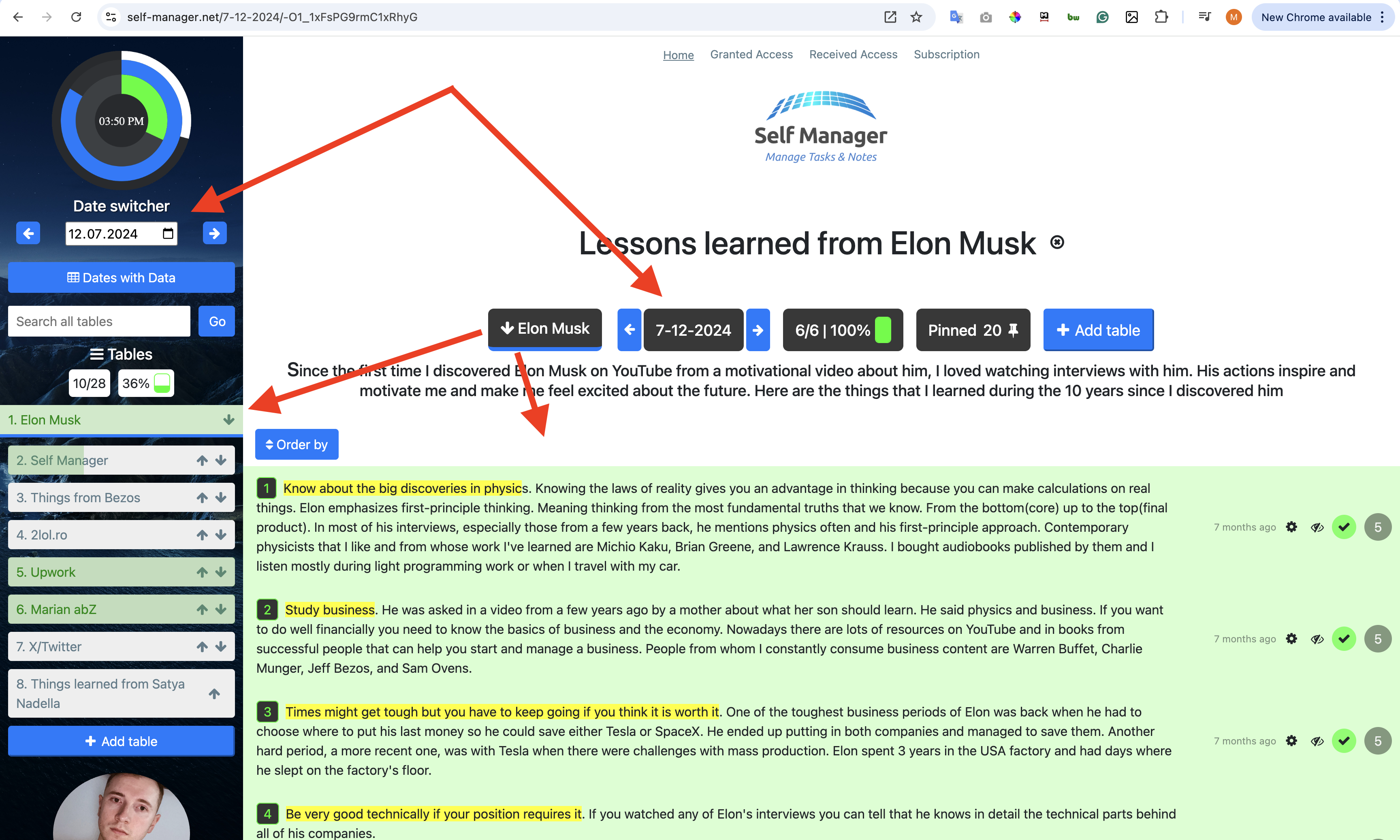 Self-Manager.net basics of how it works